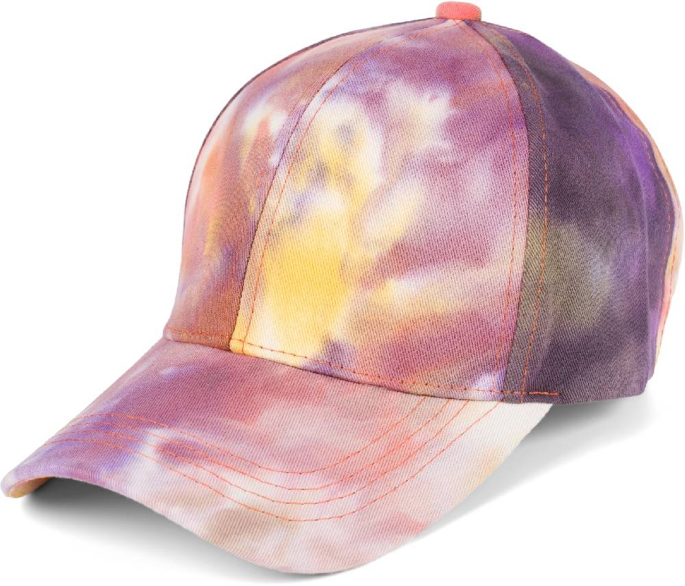 Stylebreaker Baseballcap mit Batik Muster Räumungsverkauf