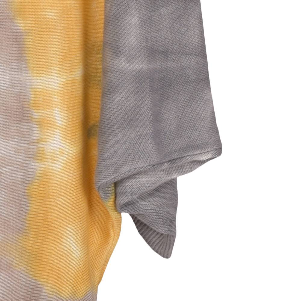 Stylebreaker Leichter Feinstrick Poncho mit Batik Muster Wochenangebot