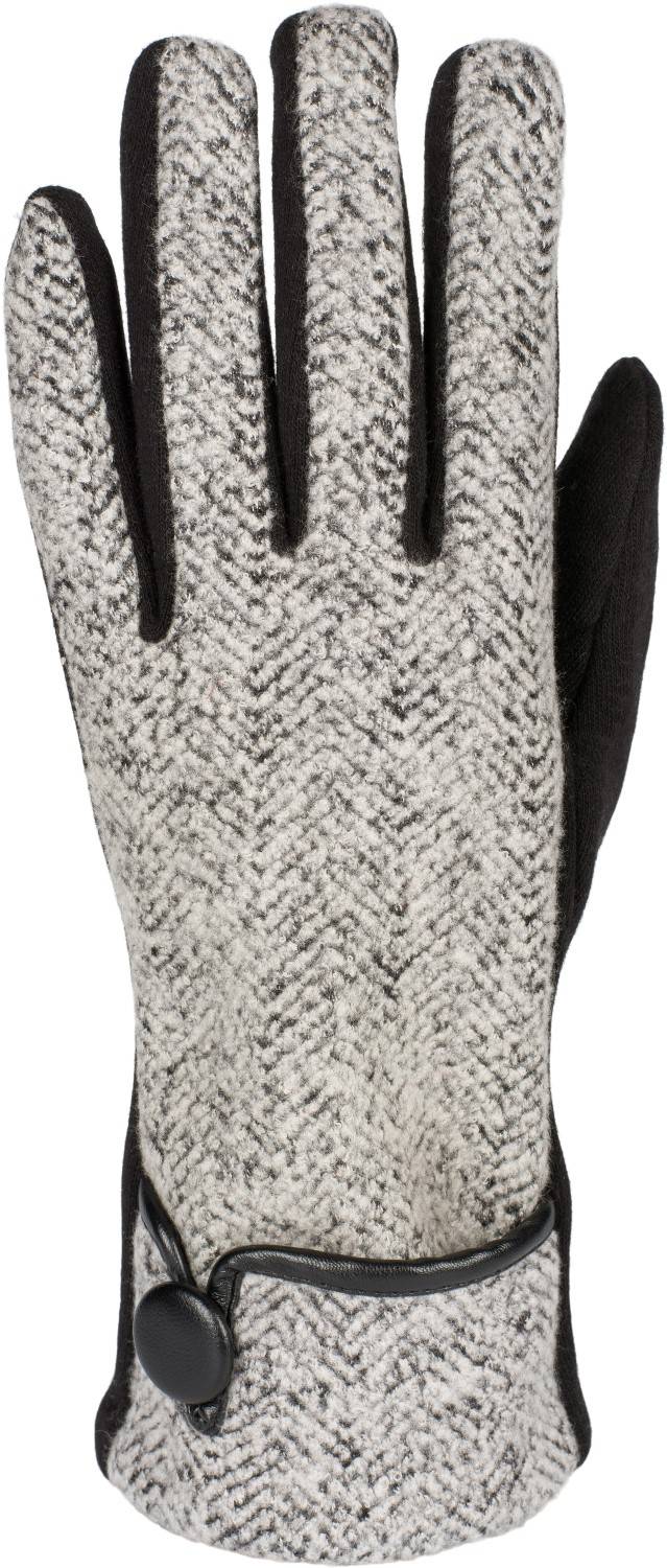 Stylebreaker Touchscreen Handschuhe Fischgrät Muster Nur für heute