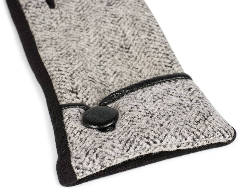 Stylebreaker Touchscreen Handschuhe Fischgrät Muster Nur für heute
