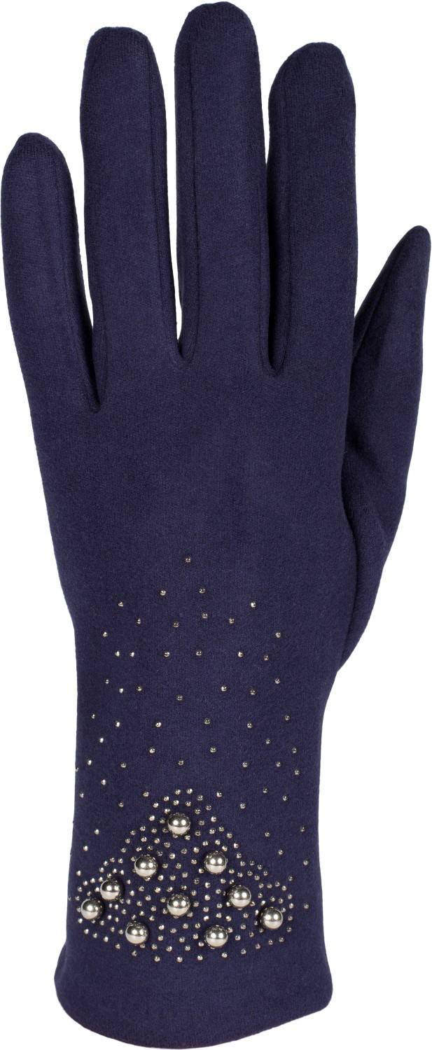 Stylebreaker Touchscreen Handschuhe mit Strass und Perlen Sonderangebot der Fabrik