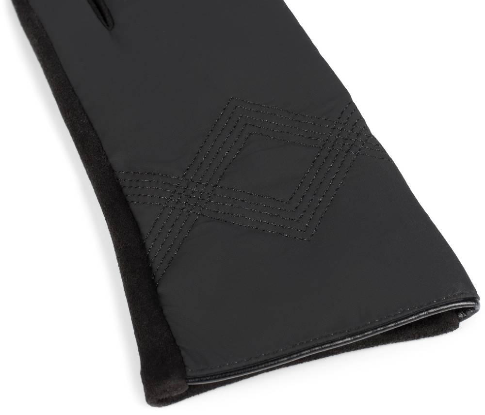 Stylebreaker Touchscreen Handschuhe Zick-Zack bestickt Bis zu 55% Rabatt