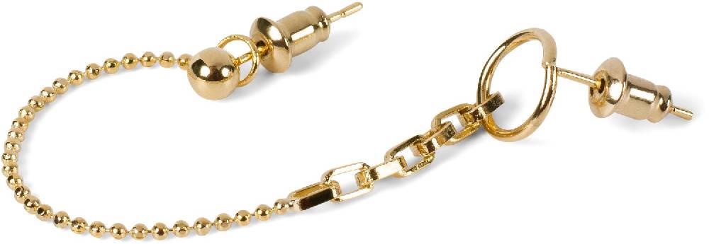 Stylebreaker Single Ear Ohrring Set mit Kette Fabrikladen