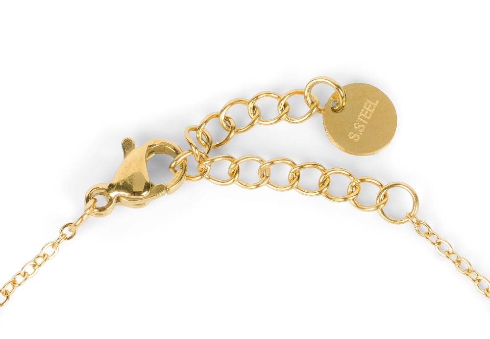 Stylebreaker Edelstahl Armkette mit Münz Anhängern Outlet