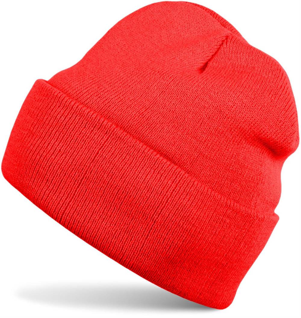 Stylebreaker Kinder Strickmütze mit Krempe