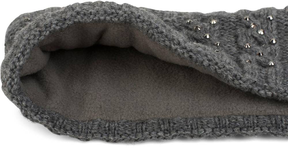 Stylebreaker Stirnband mit Zopfmuster & Strass Sonderangebot