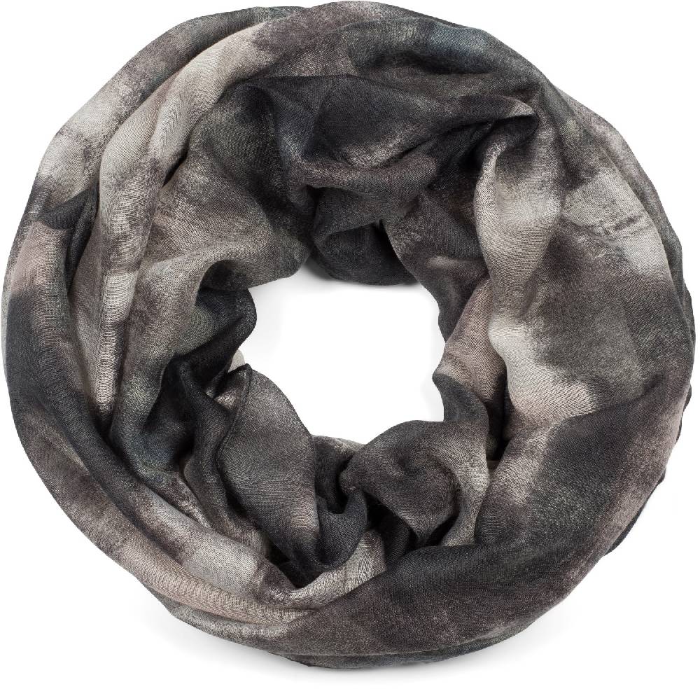Stylebreaker Loop Schal mit buntem Pinselstrich Muster Flash Sale