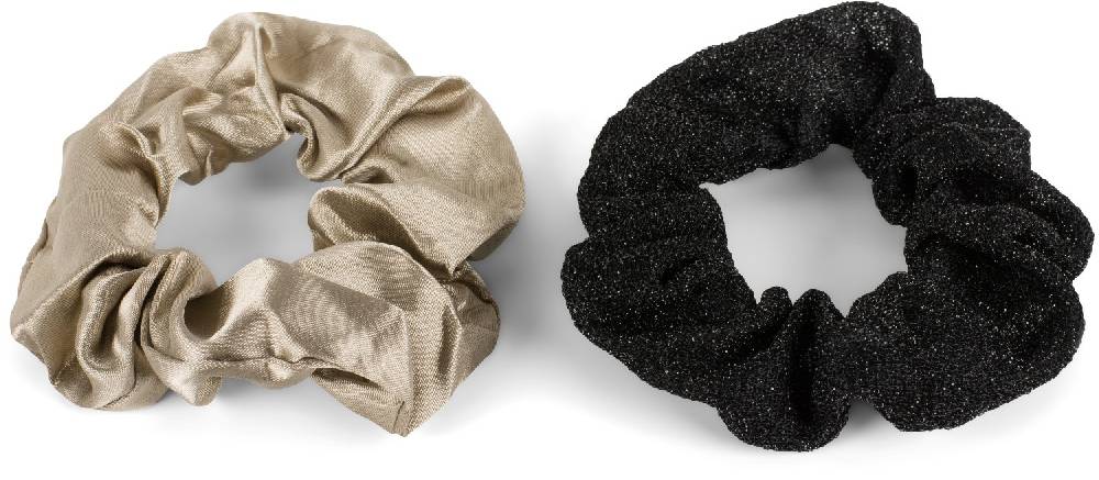 Stylebreaker 2-Teiliges Scrunchie Haargummi Set Begrenztes Angebot