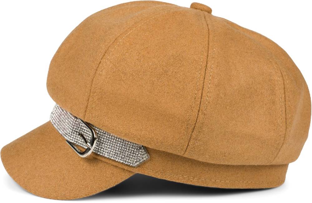 Stylebreaker Bakerboy Schiebermütze mit Strassbesatz Lagerräumung