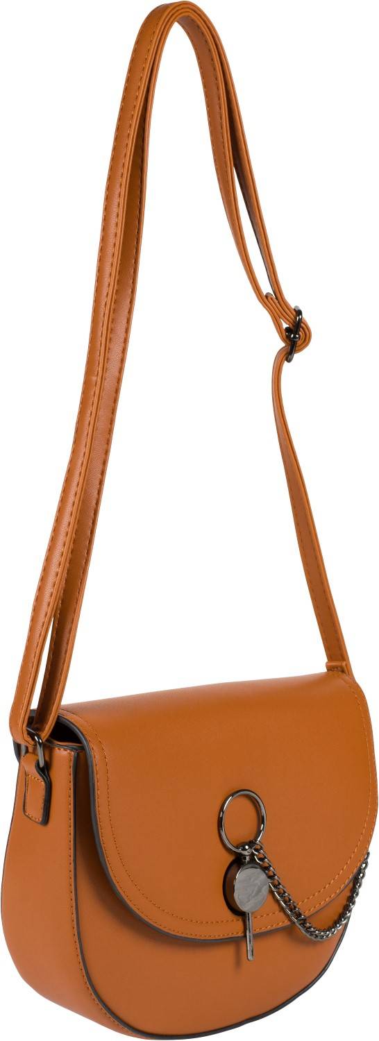 Stylebreaker Halbrunde Saddle Bag Umhängetasche mit Kette Neuheiten