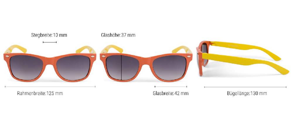 Stylebreaker Kinder Sonnenbrille Nerd Style Saisonale Angebote