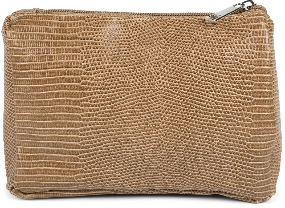 Stylebreaker Krokoleder Optik Kosmetiktasche