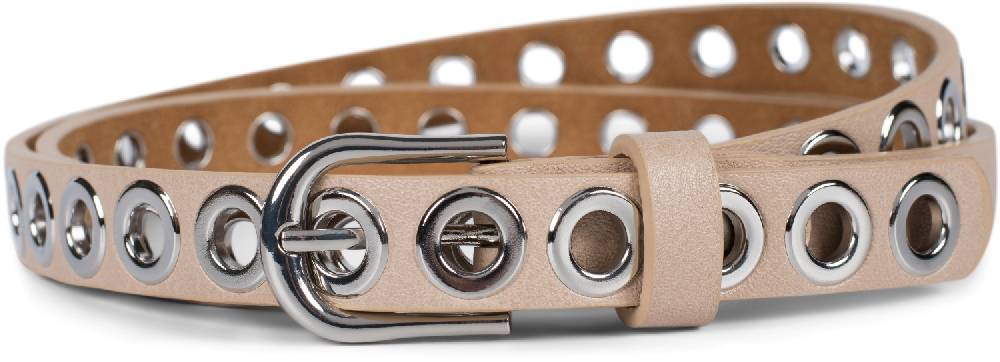Stylebreaker Schmaler Gürtel mit Lochnieten Sonderangebot