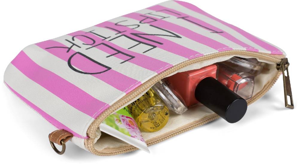 Stylebreaker Gestreifte Beautybag I NEED LIPSTICK Versandkostenfrei