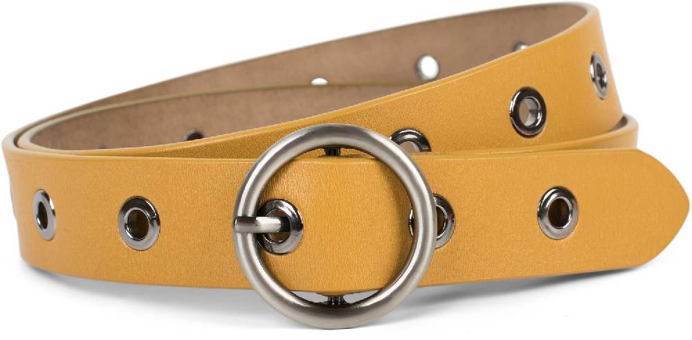 Stylebreaker Leder Gürtel mit Lochnieten Großer Ausverkauf