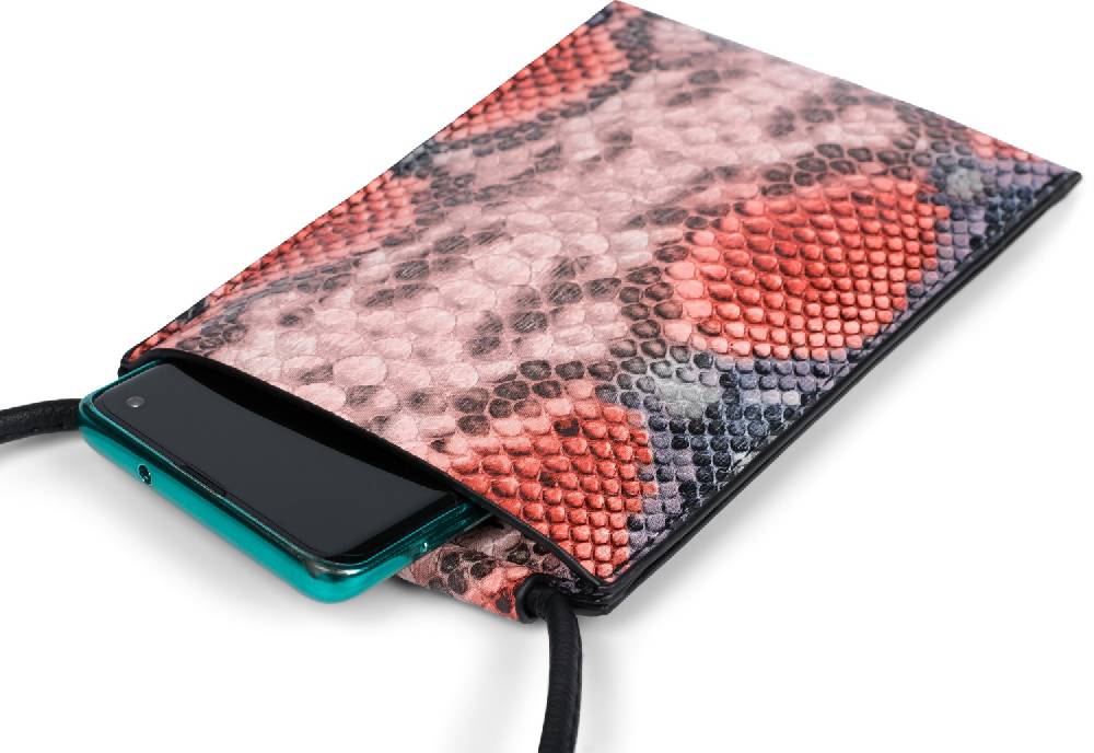 Stylebreaker Handy Umhängetasche Schlangen Optik Preisnachlass