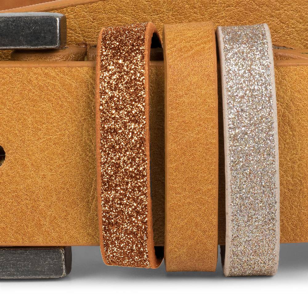 Stylebreaker Gürtel mit Glitzer an der Schlaufe Cyber Monday