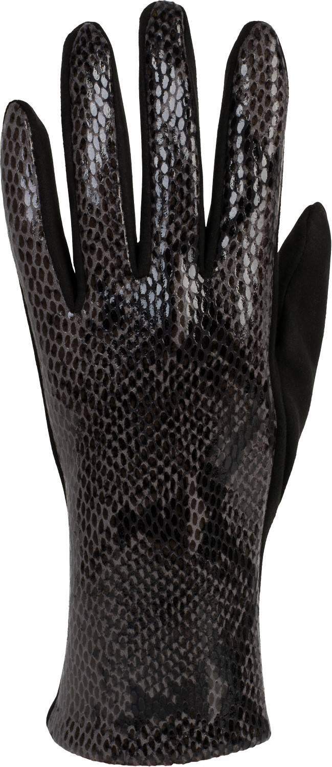 Stylebreaker Stoff Handschuhe in Schlangenleder Optik Zeitlich begrenztes Angebot