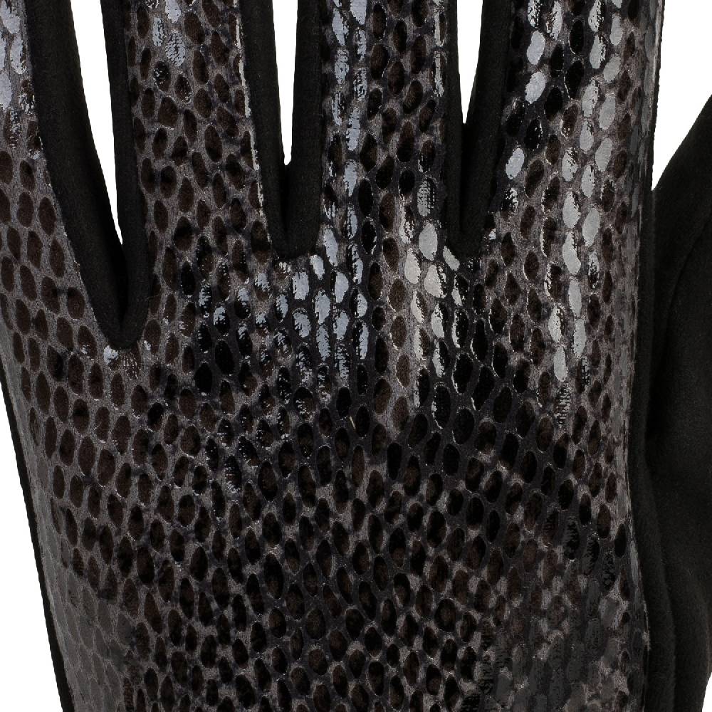 Stylebreaker Stoff Handschuhe in Schlangenleder Optik Zeitlich begrenztes Angebot