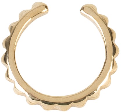 Stylebreaker Ear Cuff Klemm Ohrring mit Zacken Riesige Ersparnisse