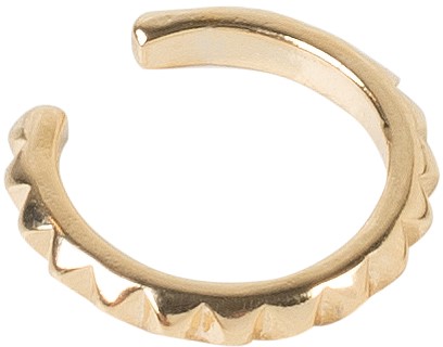 Stylebreaker Ear Cuff Klemm Ohrring mit Zacken Riesige Ersparnisse
