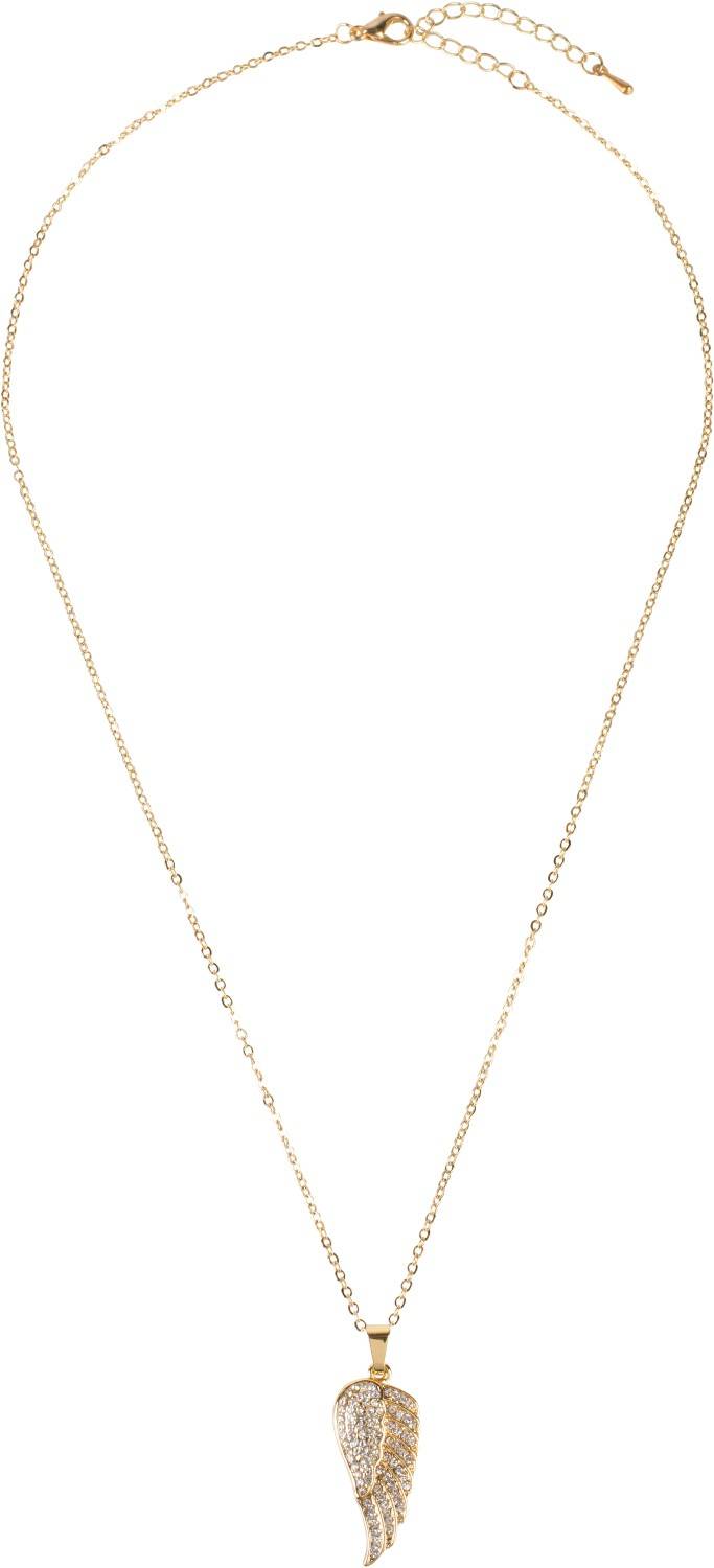 Stylebreaker Schmuck Set Halskette mit Flügel und Ohrringe Kostenlose Rückgabe