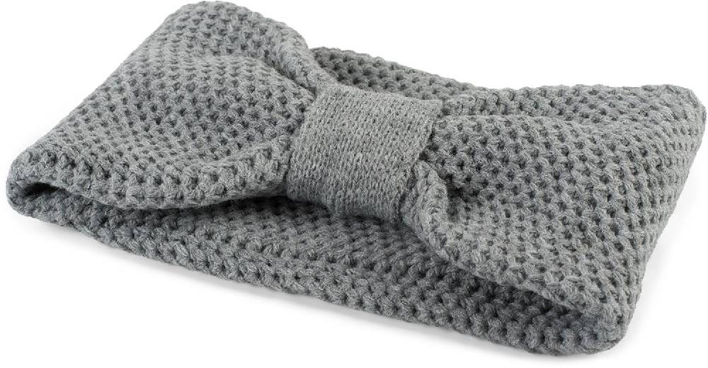 Stylebreaker Stirnband mit Knoten und Perl Strickmuster Zeitbegrenzte Promotion
