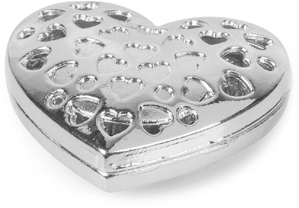Stylebreaker Herz Magnet Brosche mit Strass Nur für heute