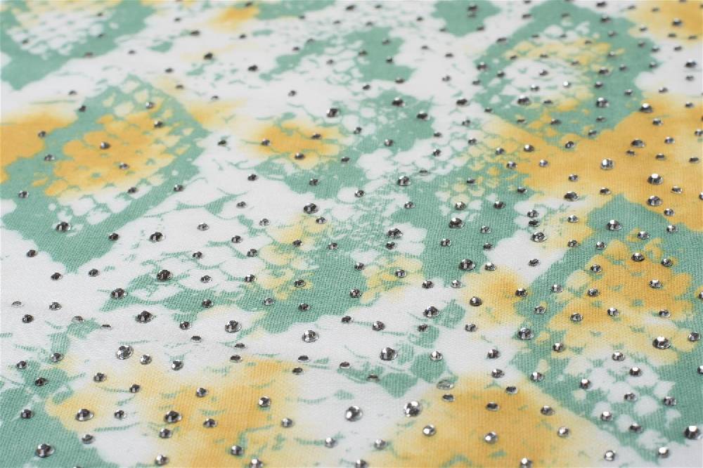 Stylebreaker Vierecktuch Leoparden, Schlange, Palmen Muster und Strass Kostenloser Versand international