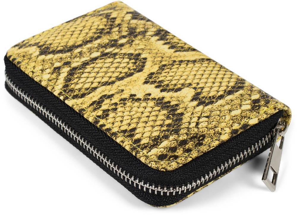 Stylebreaker Mini Geldbörse mit Schlangen Muster Speichern exportieren