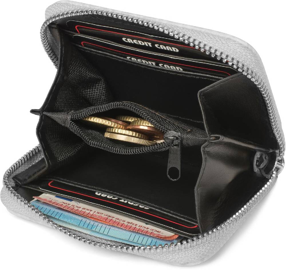 Stylebreaker Mini Geldbörse mit Schlangen Muster Speichern exportieren
