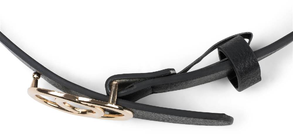 Stylebreaker Gürtel mit Schlangen Muster und Ringschnalle Günstig kaufen