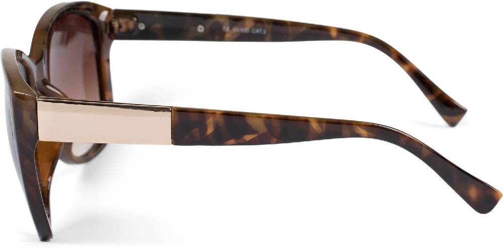 Stylebreaker Oversize Sonnenbrille Metall Detail Großer Ausverkauf