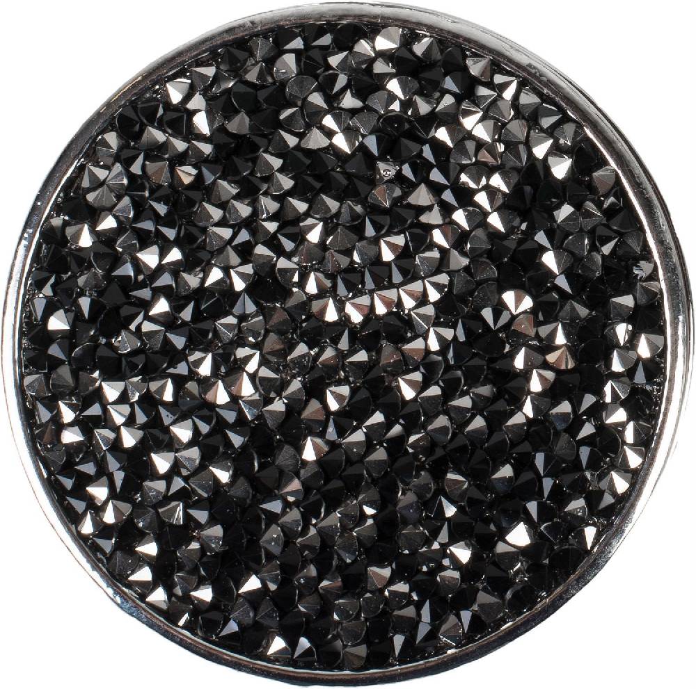 Stylebreaker Runde Magnet Brosche mit Strass Online Shopping