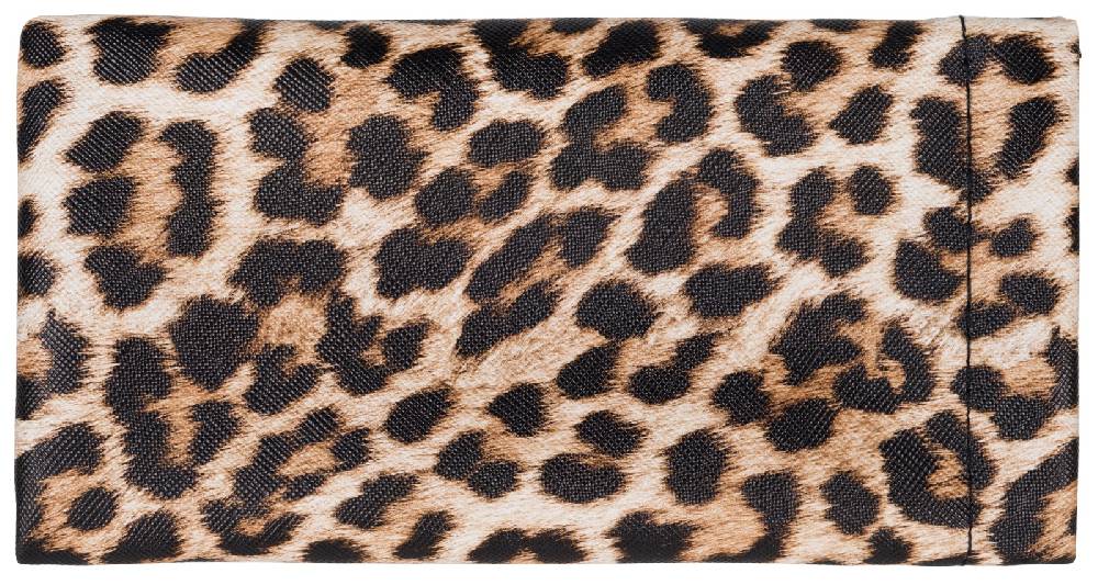 Stylebreaker Brillenetui mit Leoparden Muster und Putztuch Exklusivangebot