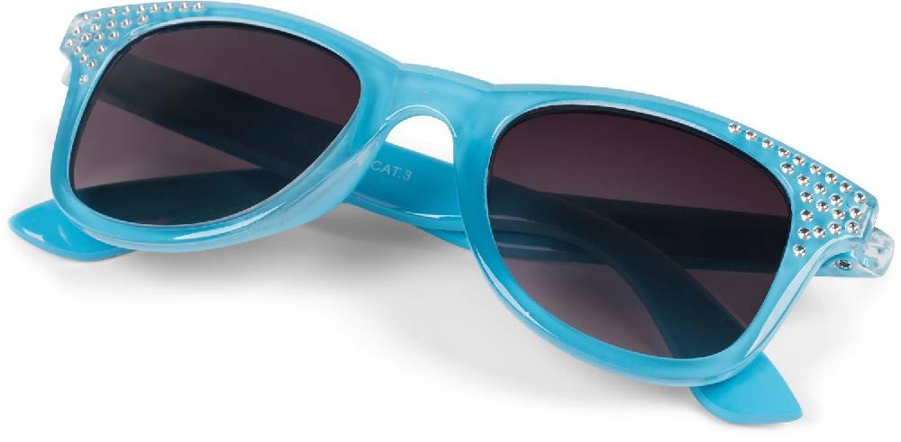 Stylebreaker Mädchen Nerd Sonnenbrille mit Strass Osterangebot