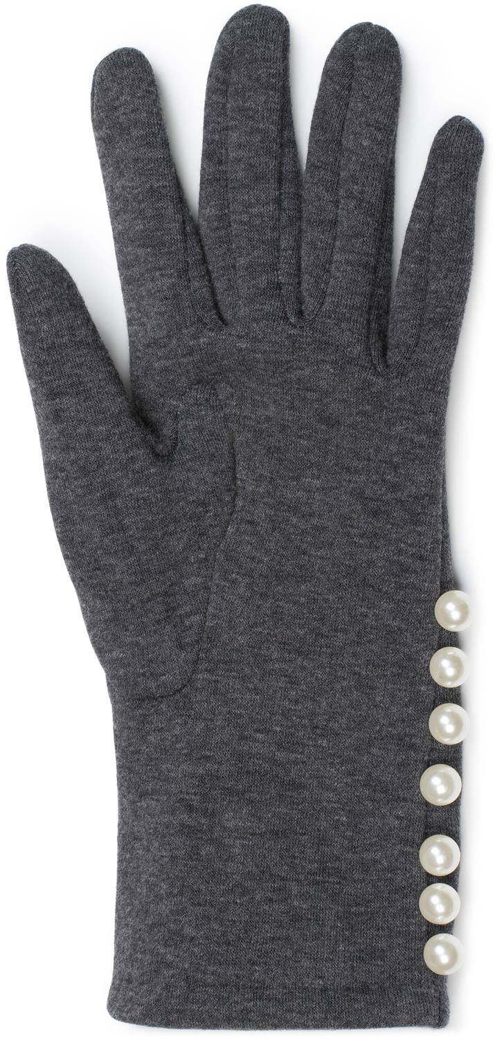 Stylebreaker Stoff Handschuhe mit Perlen Heißer Verkauf