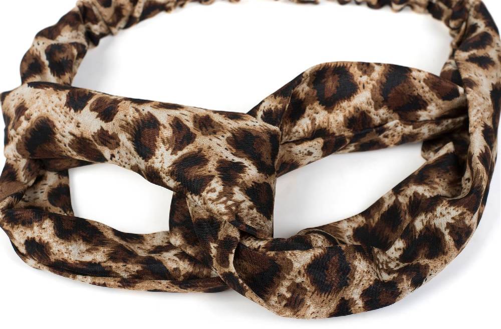 Stylebreaker Haarband mit Leo Print Neueste Stile