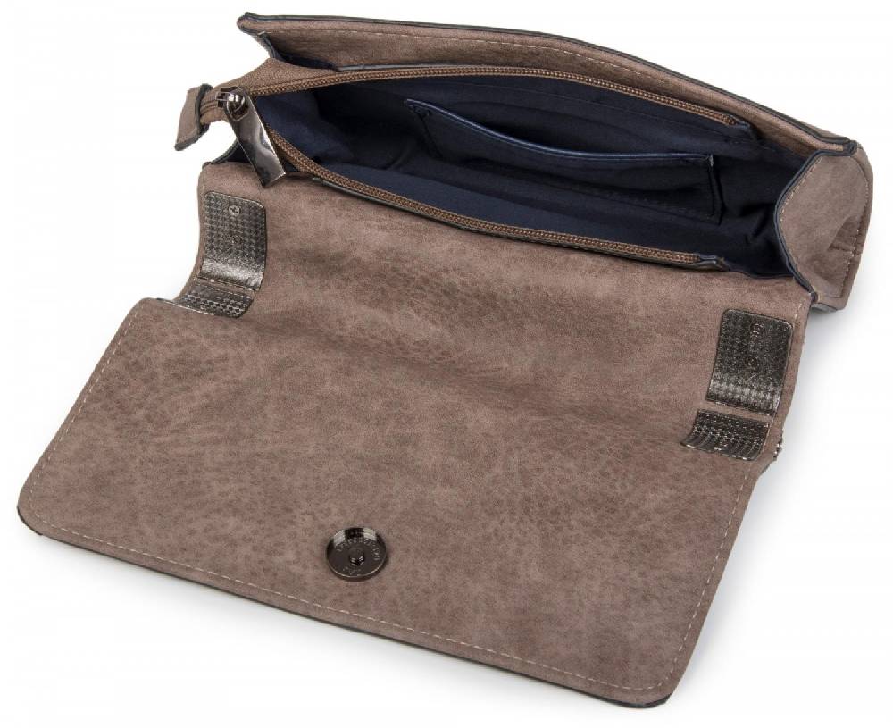 Stylebreaker Clutch mit Metallspangen Bis zu 65% Rabatt