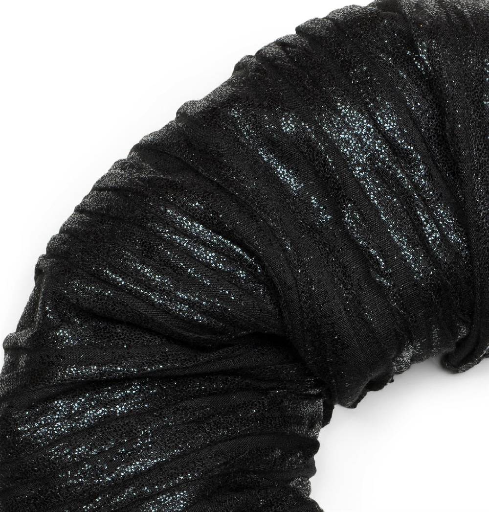 Stylebreaker Loop Schal mit Falten und Glitzer Super Rabatt
