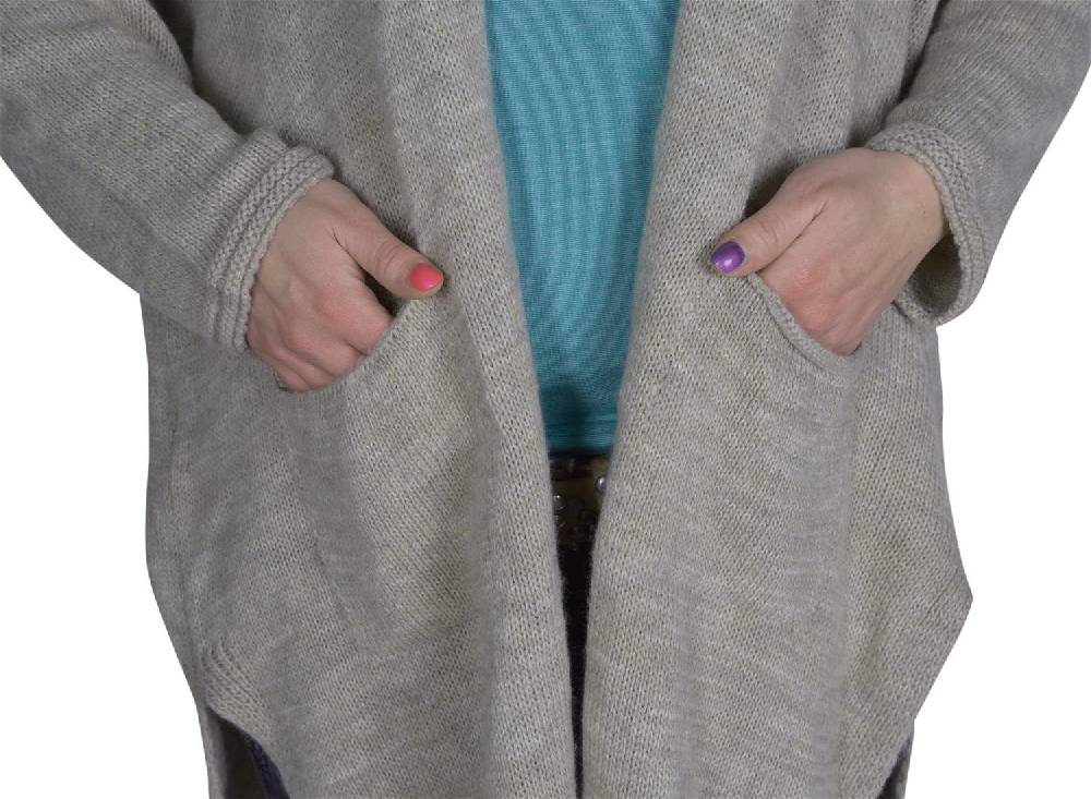 Stylebreaker Oversize Strick Long Cardigan Kostenloser Versand international