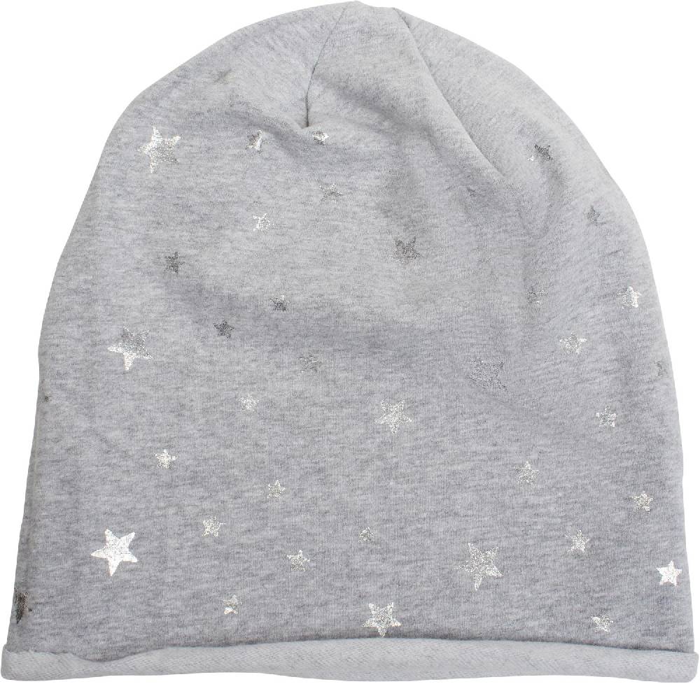 Stylebreaker Beanie Mütze mit Metallic Sterne Speichern exportieren