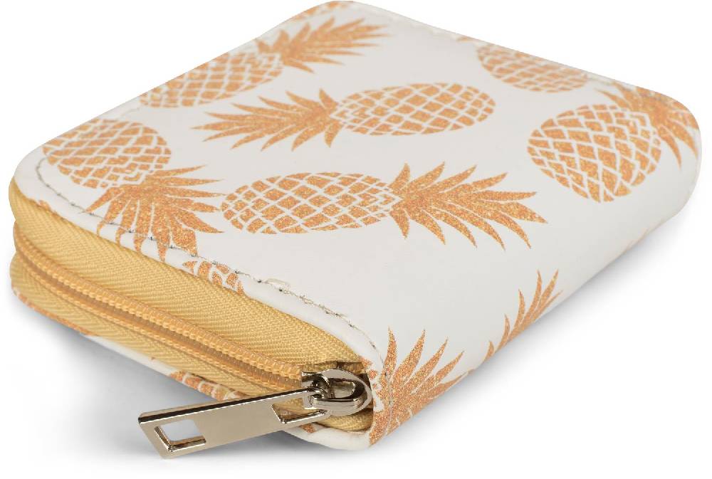 Stylebreaker Mini Geldbörse mit Ananas Muster Meist gekauft