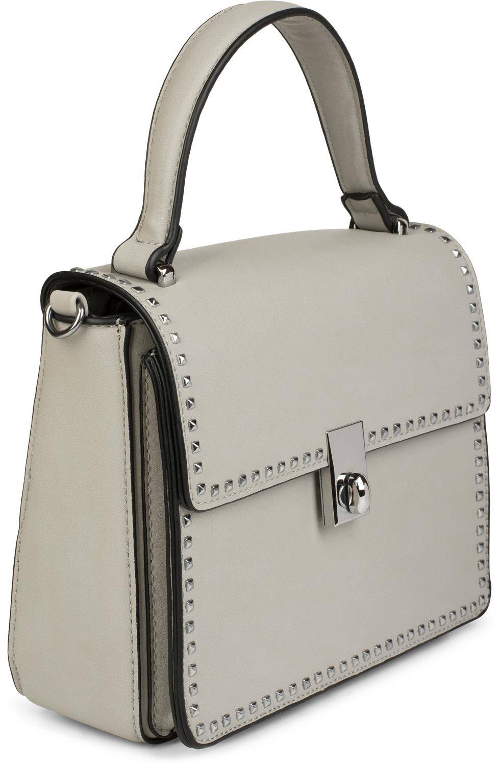 Stylebreaker Satchel Henkeltasche mit Pyramiden Nieten Fabrikpreis