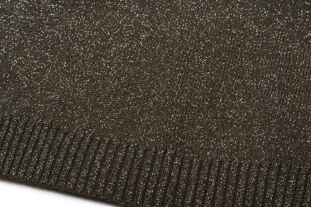 Stylebreaker Feinstrick Beanie Mütze mit Glitzerfaden Sonderangebot