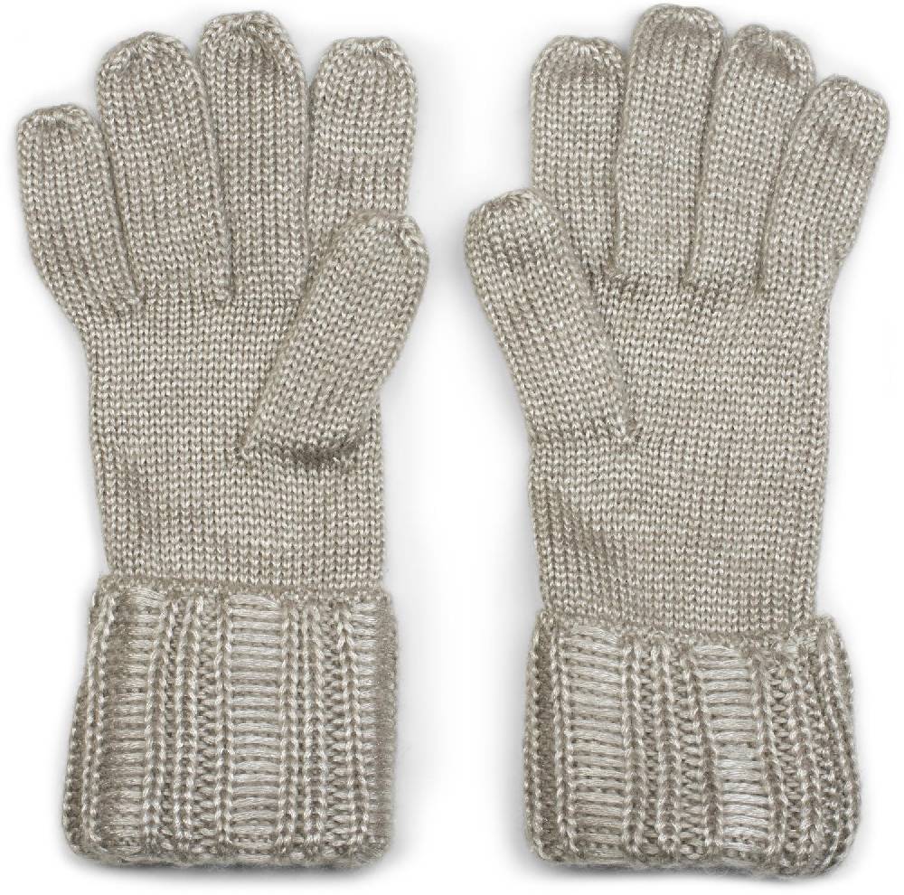 Stylebreaker Glänzende Strick Handschuhe Flash Sale