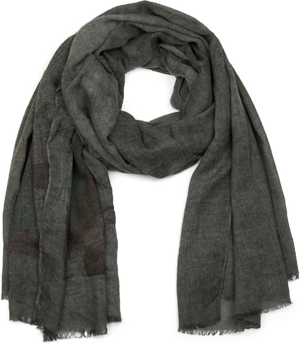 Stylebreaker Schal mit Boho Federprint Blitzangebot