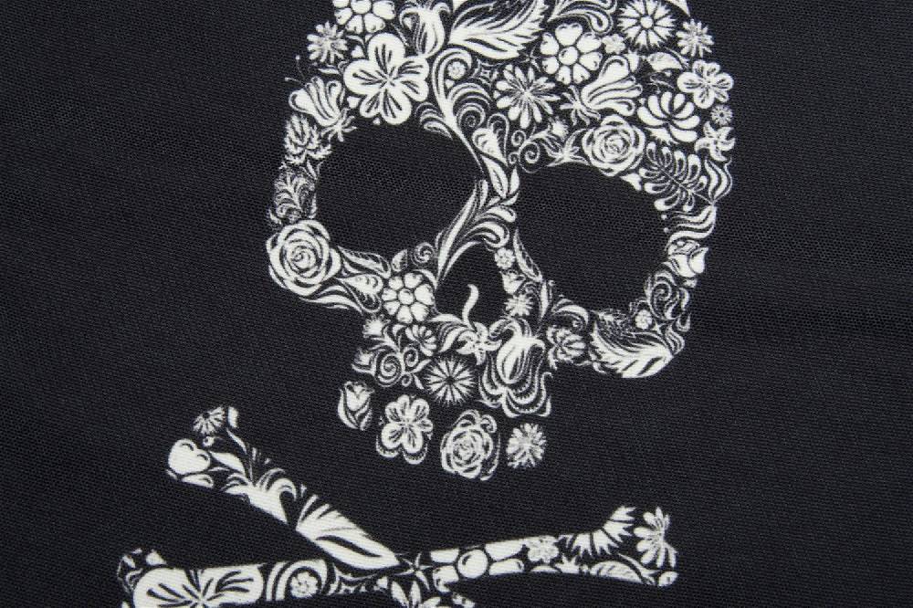 Stylebreaker Einkaufstasche mit Totenkopf Kauf eins, bekomm eins gratis