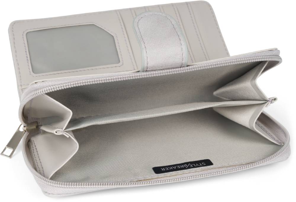 Stylebreaker Geldbörse im 2-Tone Metallic Look Tägliche Deals