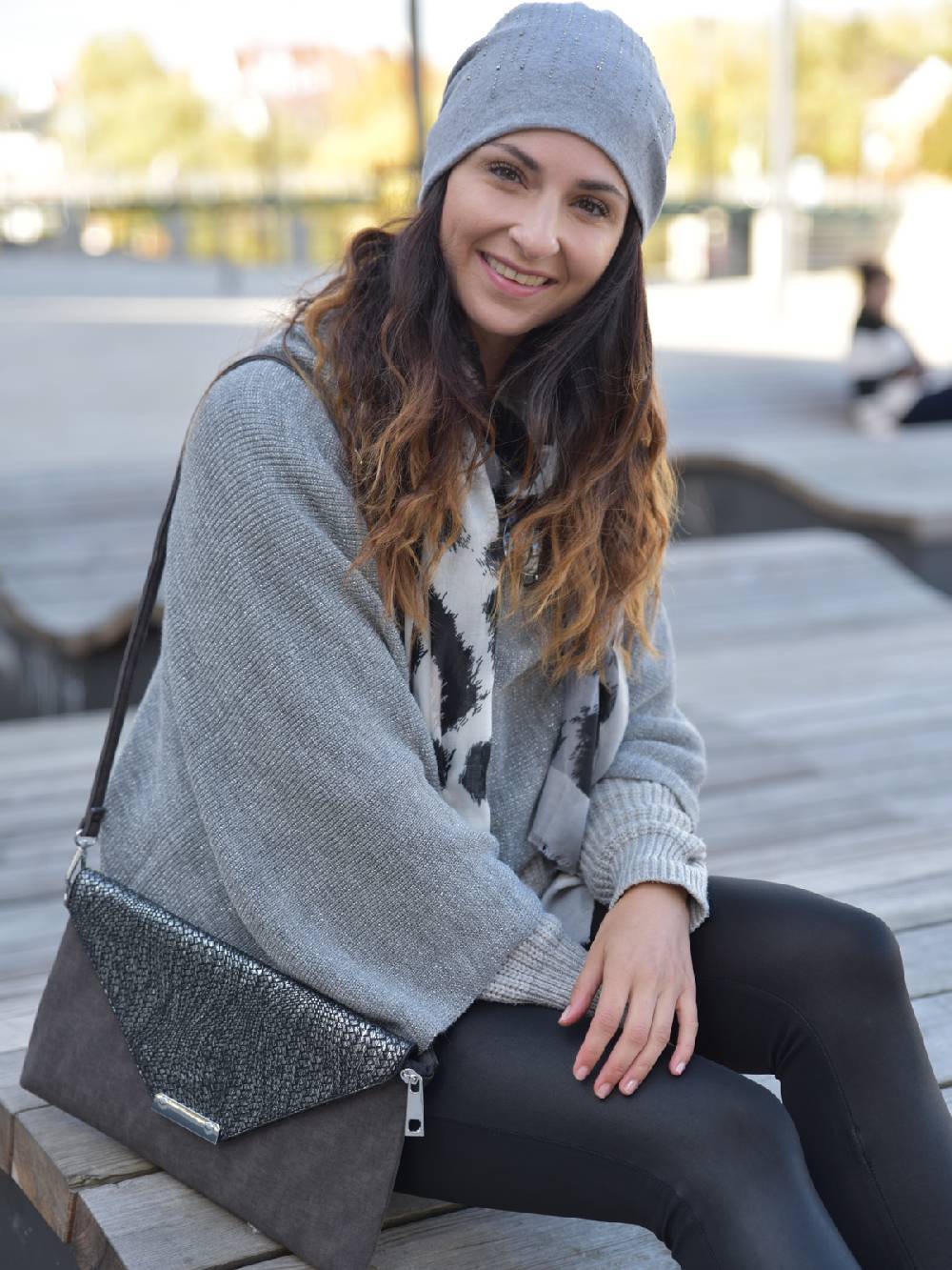 Stylebreaker Envelope Clutch in Flecht Optik VIP-Rabatte
